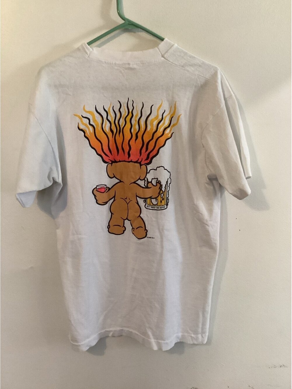 1992 Butt Naked Bar Hopper T shirt